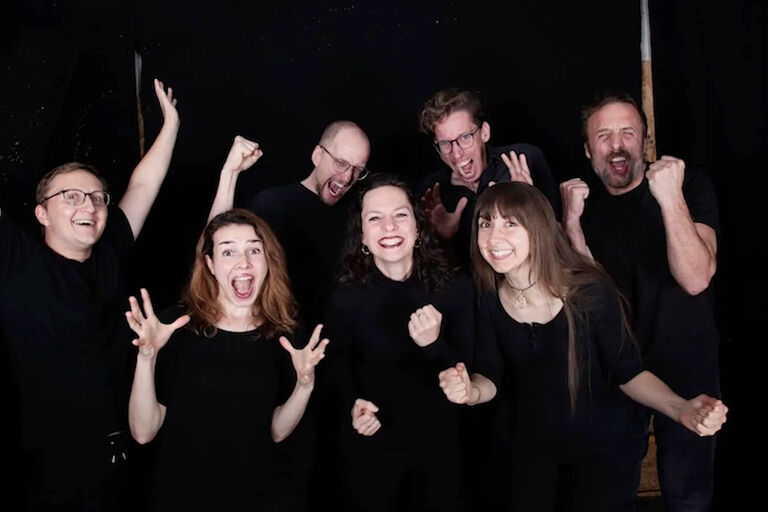 Schauspieler des Improtheaters Action & Drama