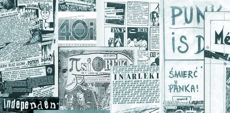 Collage aus den Titelseiten verschiedener historischer Fan-Magazine
