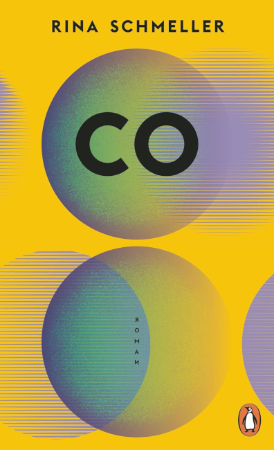Der Buchtitel zeigt kreise und Kugeln und groß das Wort "CO".