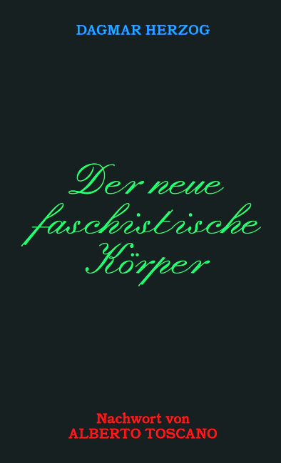 Auf dem schwarzen Buchdeckel ist der Titel in grüner Schreibschrift zu lesen.