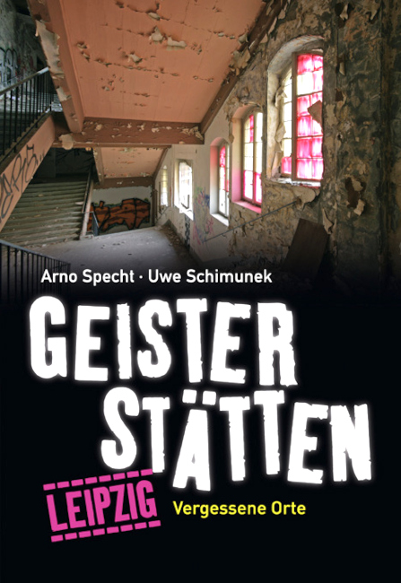 Auf dem Buchcover ist das Foto eines großen, verfallenen Treppenhauses zu sehen.