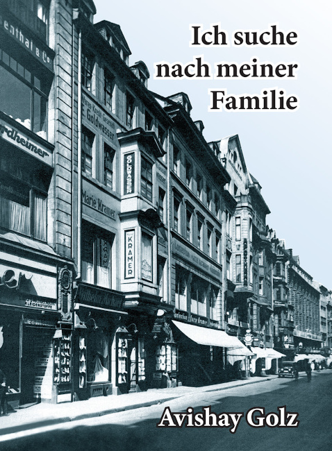 Auf dem Buchdeckel ist das historische Foto einer Straße abgebildet, möglicherweise die Nikolaistraße in Leipzig.