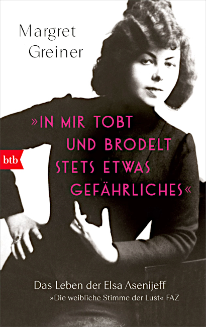 Das Cover der Biografie zeigt ein Foto der jungen Elsa Asenijeff.