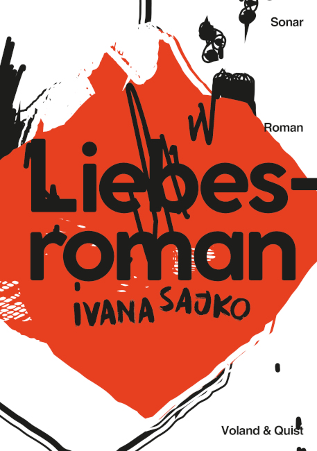 Auf dem Buchcover ist eine abstrakte Grafik aus roten und schwarzen Linien und Flächen zu sehen.