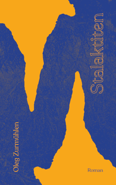 Das Buchcover zeigt zwei abstrakte Gebilde, die an einen Stalaktiten und einen Stalakniten erinnen.