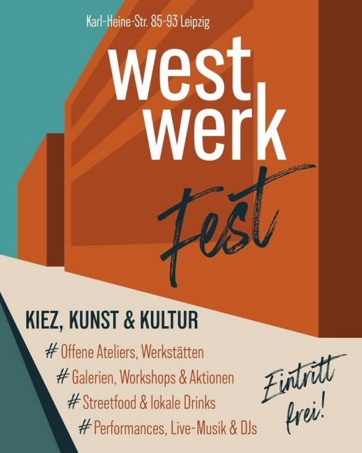 Die Grafik zum Fest zeigt sehr vereinfacht zwei Gebäude in Form von Quadern