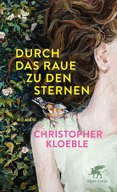Auf dem Buchcover ist das Bild einen Mädchens zu sehen, auf dessen Schulter ein kleiner Vogel sitzt.